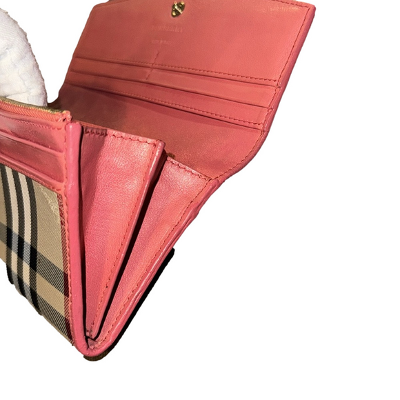 BURBERRY HAYMARKET PENROSE CONTINENTAL WALLET - Picture 8 of 8